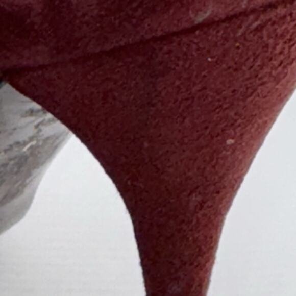 STUART WEITZMAN AUTH Womens Red Leather Suede Pumps Shoes Size 8M pointed toes - Picture 5 of 16